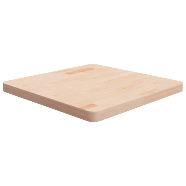 vidaXL Dessus de table carré 60x60x4 cm Bois chêne massif non traité