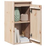 vidaXL Armoire murale 30x30x60 cm Bois de pin massif