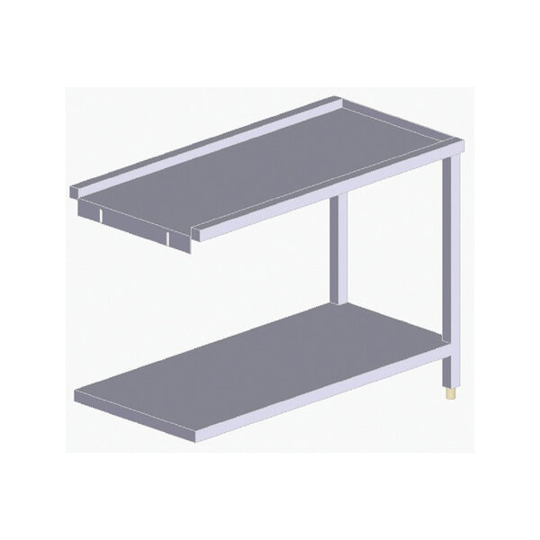 Table de sortie gauche/droite inox 120 cm pour lave-vaisselle - afi collin lucy -  -