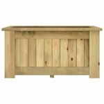vidaXL Jardinière surélevée 100x50x50 cm Bois de pin imprégné