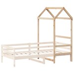 vidaXL Toit de lit pour enfants 108x70x176 5 cm bois de pin massif