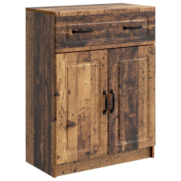 vidaXL Buffet Bois ancien 66 x 34 5 x 87 cm Bois d'ingénierie