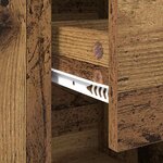 vidaXL Buffet Bois Ancien 100 x 30 x 59 5 cm Bois d'ingénierie