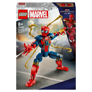 Construisez votre propre Iron Spider-Man 76298 - Figurine Marvel Articulée