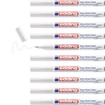 Marqueur Peinture Brillante 780 Blanc Pointe Fine 0 8 mm x 10 EDDING