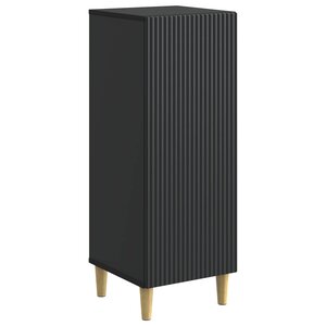 vidaXL Buffet Noir 33 x 34 5 x 90 cm Bois d'ingénierie