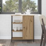 vidaXL Buffet Artisan Chêne 70x30x80 cm Bois d'ingénierie