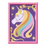 Peinture par numero enfant des 7 ans - CreArt Kids - 13x18cm - Unicorn Academy : Wildstar