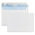 Lot de 500: enveloppe commerciale fsc vélin extra-blanc auto-adhésive sans fenêtre 80 g/m² raja 162x229 mm