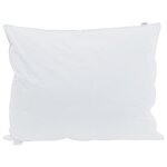 vidaXL Oreillers 2 Pièces Blanc 30 x 50 cm 130gsm 100  coton