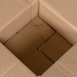 vidaXL Boîte Pliable avec stockage 50 Pièces Marron 15 x 15 x 8 cm Carton