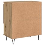 vidaXL Buffet chêne artisanal 60 x 35 x 70 cm Bois d'ingénierie