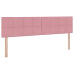 vidaXL Lit de Rangement avec matelas avec stockage Rose 100 x 200 cm