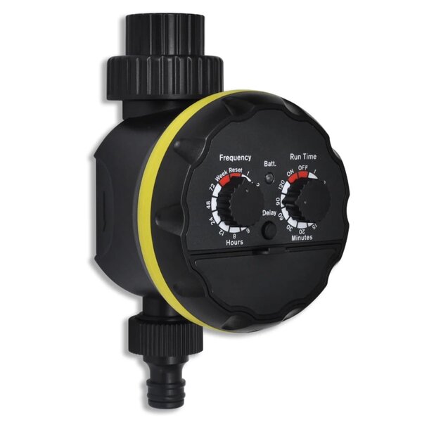 vidaXL Minuterie électronique d'arrosage automatique à seule sortie