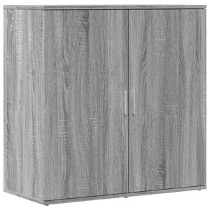 vidaXL Buffet sonoma gris 79x38x80 cm bois d'ingénierie