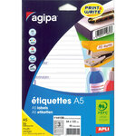 Etiquettes Expéditeur/Destinataire A5 64 x 133 mm 48 pièces