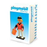 Figurine en Résine du Cavalier de Concours - Collection Vintage Playmobil