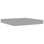 Vidaxl salon de jardin 11 pièces avec coussins gris
