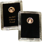 Pièce de monnaie en Or 1 Rand g 0.622 Millésime 2024 KRUGERRAND 1/50