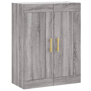 vidaXL Armoire murale sonoma gris 69 5x34x90 cm bois d'ingénierie