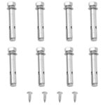 vidaXL Auvent latéral rétractable Noir 220x1000 cm