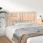 vidaXL Tête de lit 140 5x4x100 cm Bois massif de pin