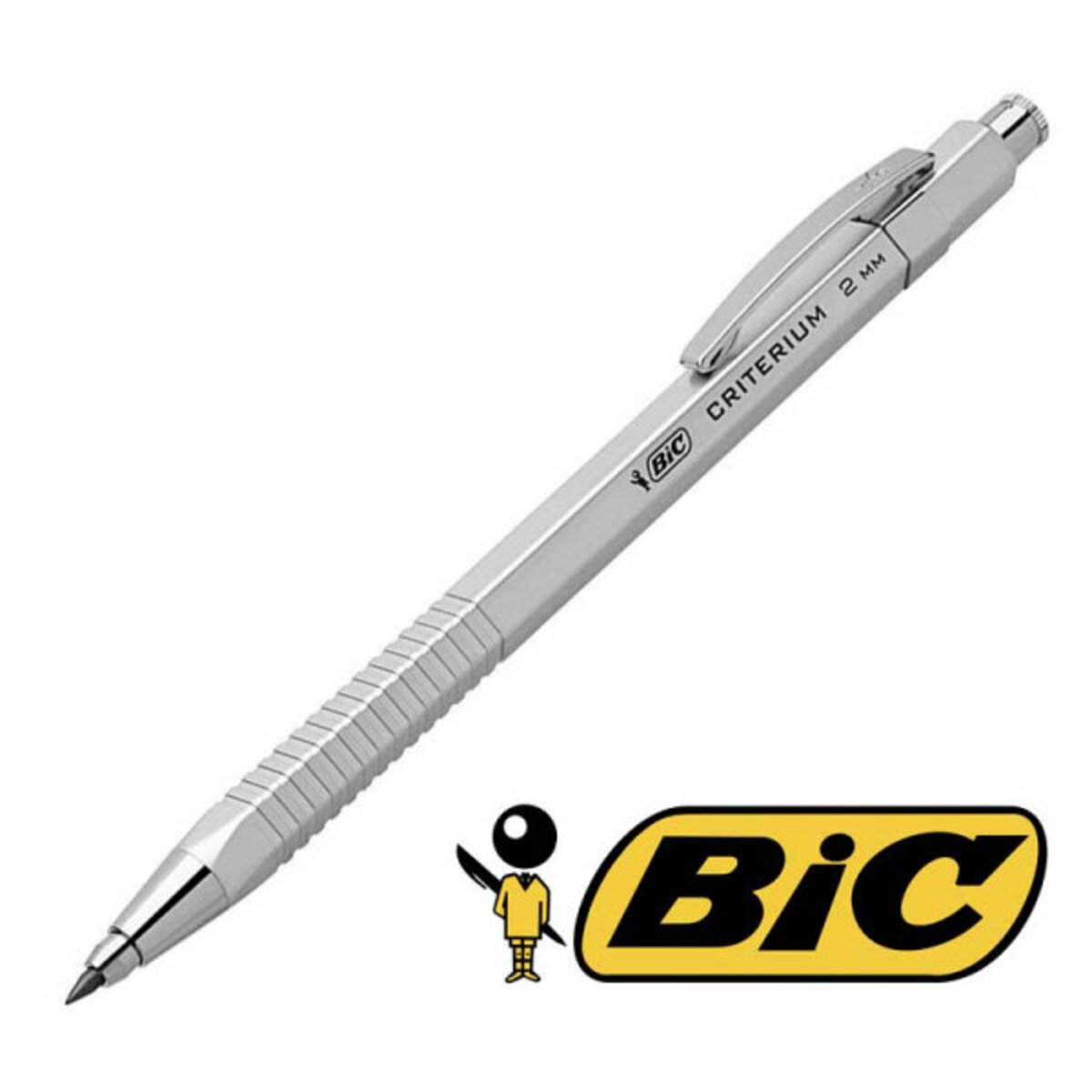 Porte mine BIC Criterium 2mm corps gris ou noir ou blanc Porte mines Bic 2mm  Blanc : Chez Rentreediscount Fournitures scolaires