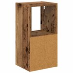 vidaXL Table de chevet 2 Pièces Bois ancien 25 5 x 22 x 49 5 cm