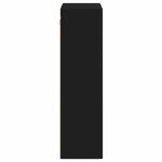 vidaXL Armoire suspendue Noir 59 x 20 x 71 5 cm Bois d'ingénierie
