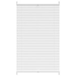 vidaXL Store plissé 70x125 cm Blanc