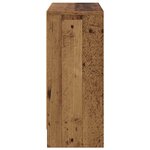 vidaXL Buffet avec tiroir Bois ancien 73 5 x 22 5 x 53 5 cm