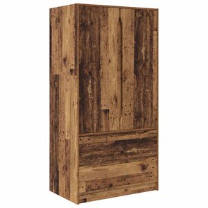 vidaXL Cabinet de salle de bain Bois Ancien 79 5 x 49 x 156 cm