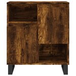 vidaXL Buffet Chêne fumé 60x35x70 cm Bois d'ingénierie