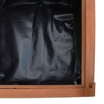 vidaXL Jardinières surélevées 2 Pièces 50x50x50 cm Bois de sapin