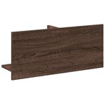 vidaXL Armoire murale 70x16 5x30 cm chêne marron bois d'ingénierie