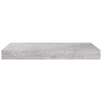 vidaXL Étagère murale flottante gris béton 40x23x3 8 cm MDF