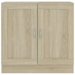 vidaXL Bibliothèque Chêne sonoma 82 5x30 5x80 cm Bois d'ingénierie