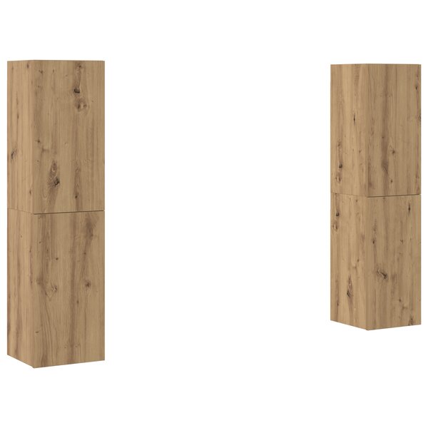 vidaXL Ensemble meuble TV 4 Pièces chêne artisanal 30.5 x 30 x 60 cm