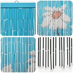 vidaXL Rideau de porte anti-insectes multicolore 200 x 100 cm Bambou