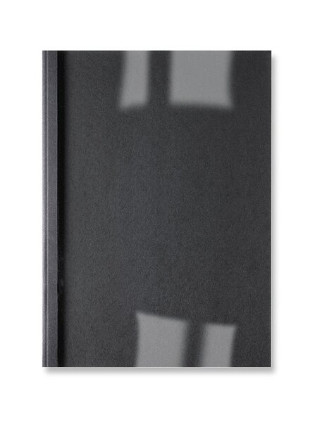 Lot de 100 LinenWeave Plats de couverture thermique 3 mm noir GBC