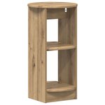 vidaXL Meuble d'appoint Chêne Artisanal 40 x 40 x 75 cm