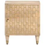 vidaXL Table de chevet 40x33x46 cm Bois de manguier solide