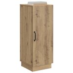 vidaXL Buffet Chêne artisanal 33 x 34 5 x 87 cm Bois d'ingénierie