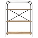 vidaXL Étagère chêne artisanal 80 x 30 x 109 cm Bois d'ingénierie