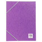 Boite de classement Cartobox Dos 25mm Carte lustrée Nature Future® Violet EXACOMPTA