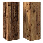 vidaXL Meubles TV 2 Pièces vieux bois 30 5x30x90 cm bois d'ingénierie