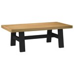 vidaXL Table basse NOAIN pieds en forme de A 120x60x40 cm massif pin