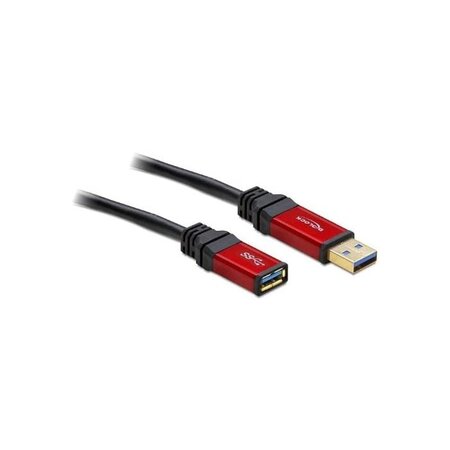 Rallonge USB 3.0 Mâle - Femelle 1 m Premium Rouge DELOCK