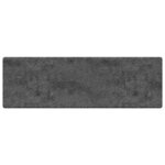 vidaXL Tapis Couloir Gris 100 x 300 cm