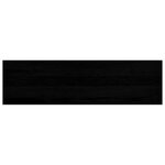 vidaXL Marches d'escalier 4 Pièces marron foncé 90x25x2 cm chêne massif